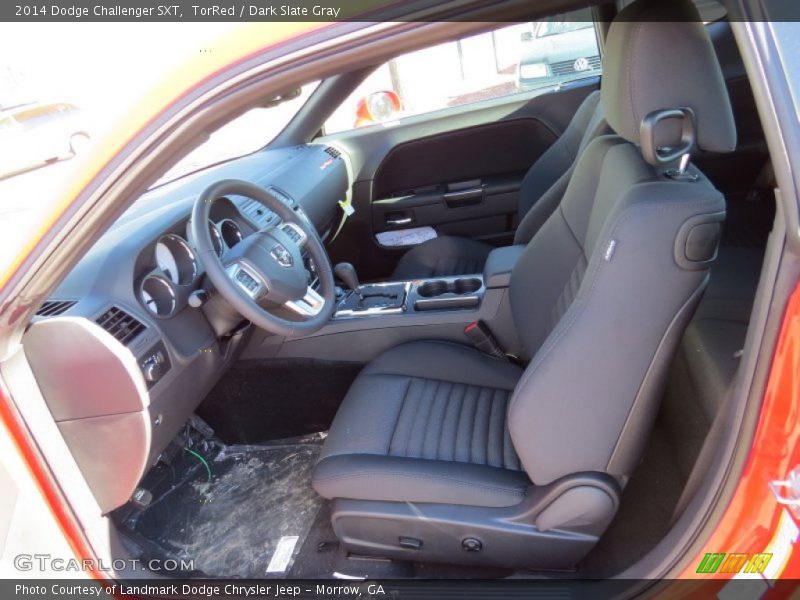 TorRed / Dark Slate Gray 2014 Dodge Challenger SXT