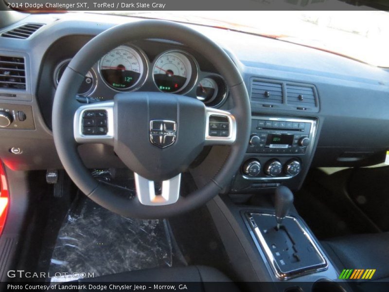 TorRed / Dark Slate Gray 2014 Dodge Challenger SXT