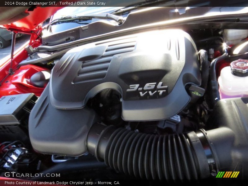 TorRed / Dark Slate Gray 2014 Dodge Challenger SXT