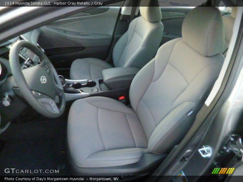 Harbor Gray Metallic / Gray 2014 Hyundai Sonata GLS