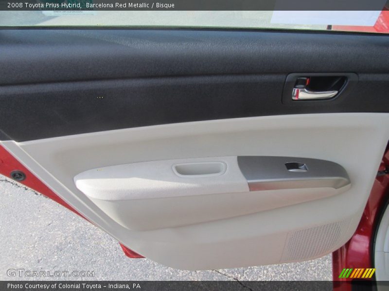 Barcelona Red Metallic / Bisque 2008 Toyota Prius Hybrid
