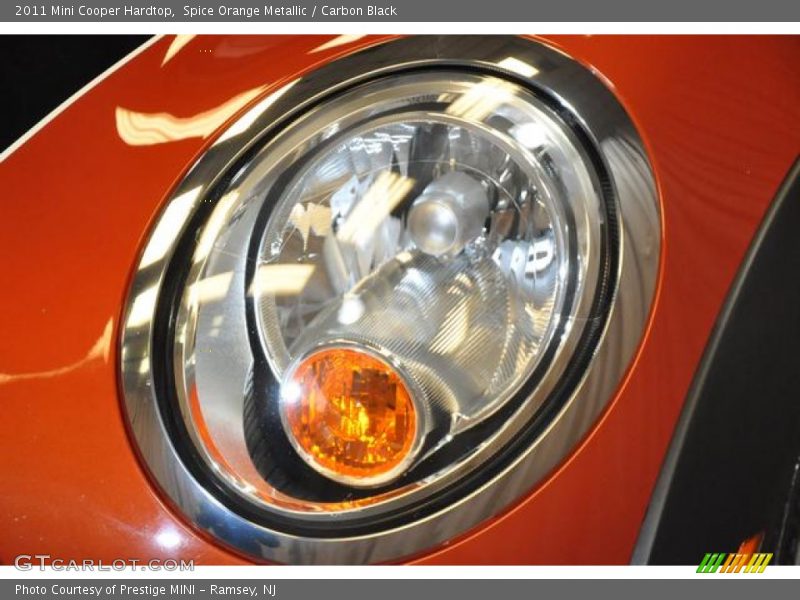 Spice Orange Metallic / Carbon Black 2011 Mini Cooper Hardtop