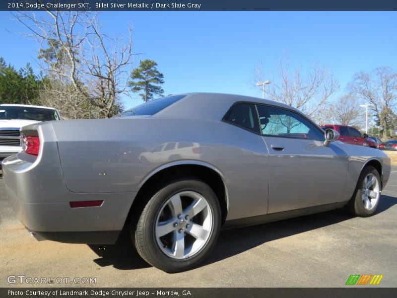 Billet Silver Metallic / Dark Slate Gray 2014 Dodge Challenger SXT