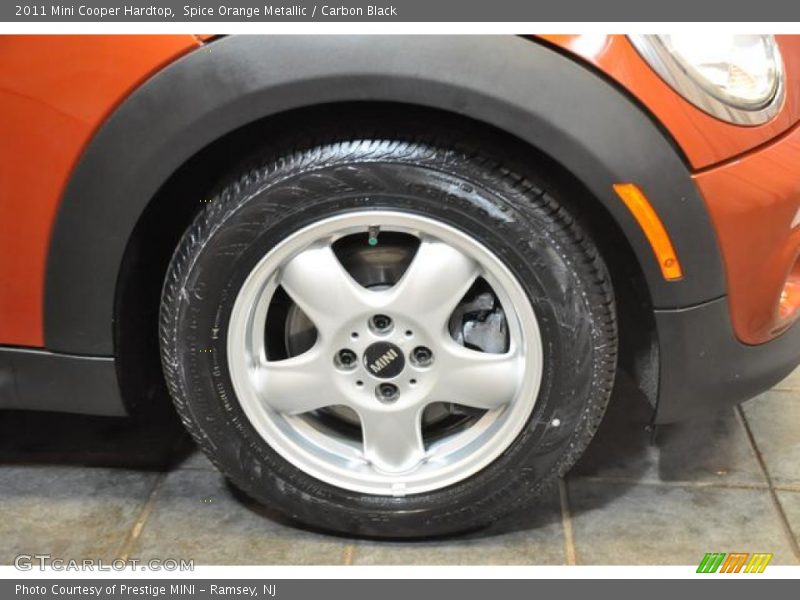 Spice Orange Metallic / Carbon Black 2011 Mini Cooper Hardtop