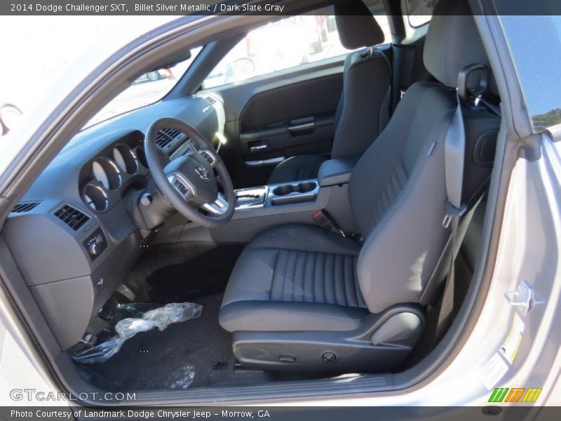 Billet Silver Metallic / Dark Slate Gray 2014 Dodge Challenger SXT