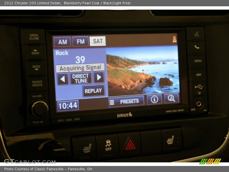 Blackberry Pearl Coat / Black/Light Frost 2012 Chrysler 200 Limited Sedan