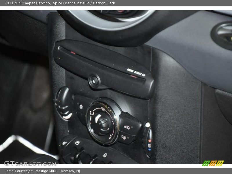 Spice Orange Metallic / Carbon Black 2011 Mini Cooper Hardtop