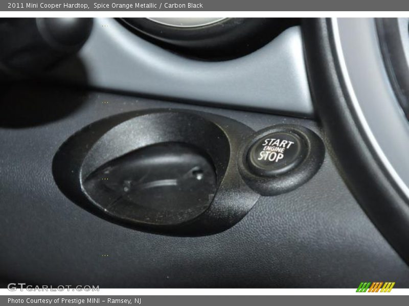 Spice Orange Metallic / Carbon Black 2011 Mini Cooper Hardtop