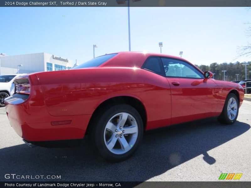 TorRed / Dark Slate Gray 2014 Dodge Challenger SXT