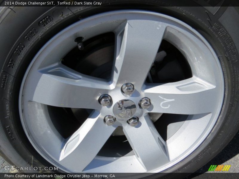 TorRed / Dark Slate Gray 2014 Dodge Challenger SXT