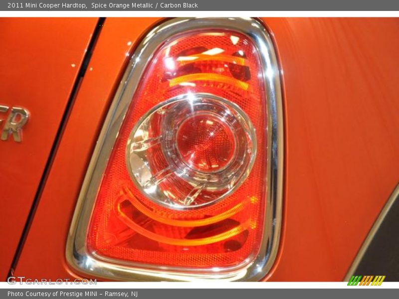 Spice Orange Metallic / Carbon Black 2011 Mini Cooper Hardtop