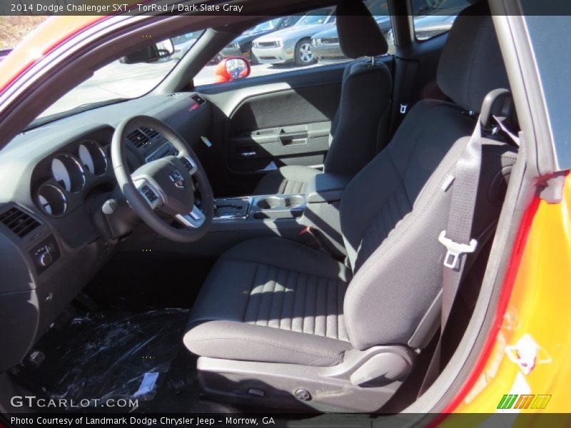 TorRed / Dark Slate Gray 2014 Dodge Challenger SXT