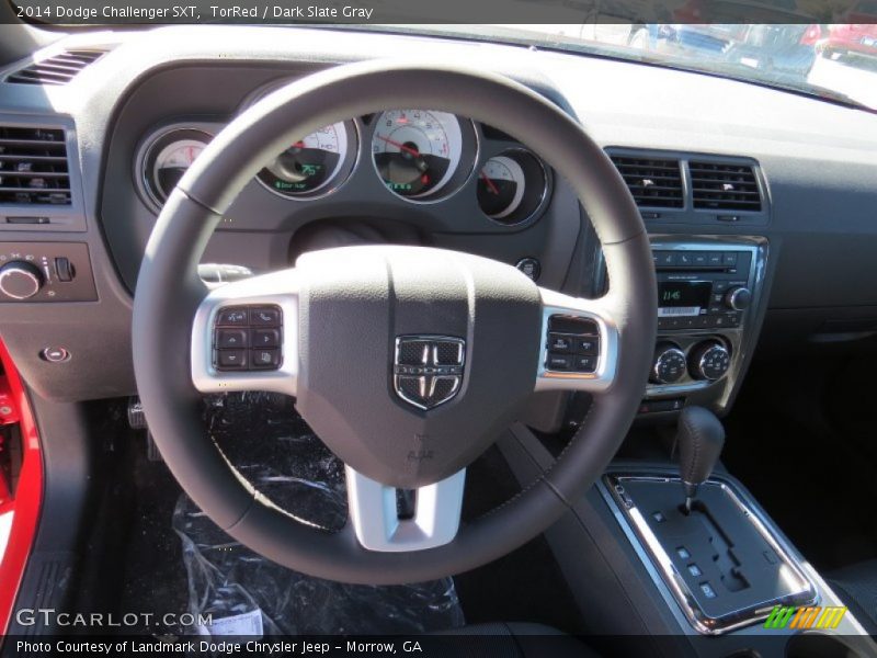 TorRed / Dark Slate Gray 2014 Dodge Challenger SXT