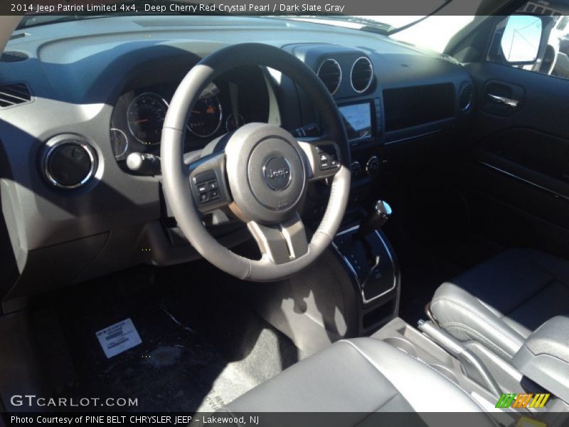Deep Cherry Red Crystal Pearl / Dark Slate Gray 2014 Jeep Patriot Limited 4x4