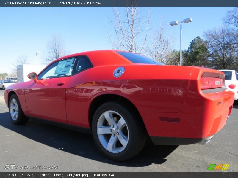 TorRed / Dark Slate Gray 2014 Dodge Challenger SXT