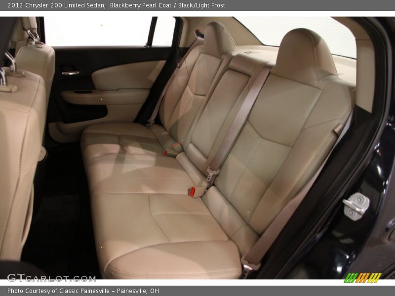 Blackberry Pearl Coat / Black/Light Frost 2012 Chrysler 200 Limited Sedan