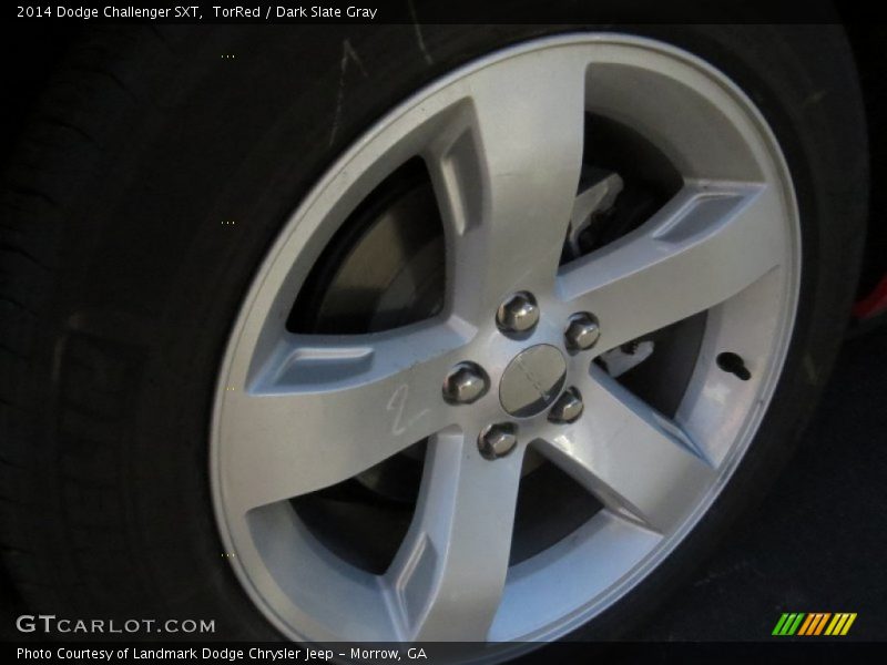 TorRed / Dark Slate Gray 2014 Dodge Challenger SXT