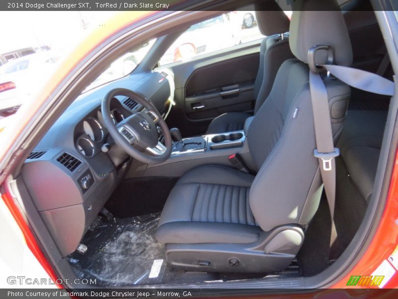 TorRed / Dark Slate Gray 2014 Dodge Challenger SXT