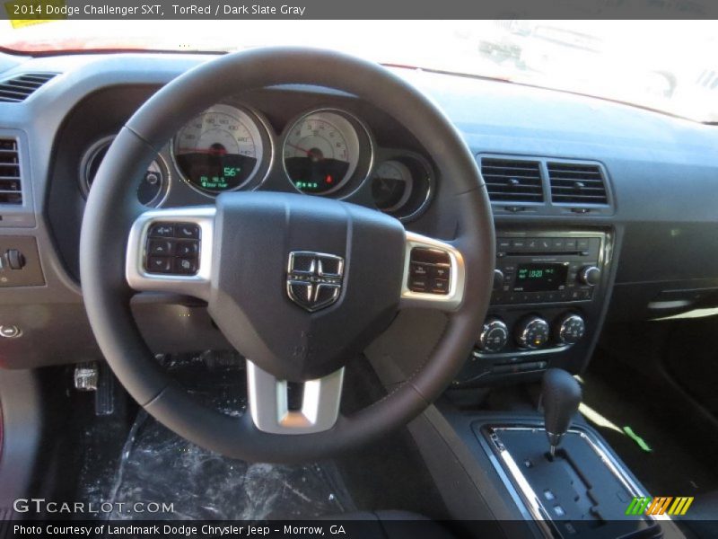 TorRed / Dark Slate Gray 2014 Dodge Challenger SXT
