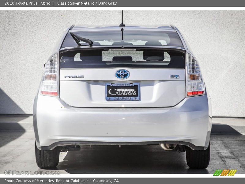 Classic Silver Metallic / Dark Gray 2010 Toyota Prius Hybrid II