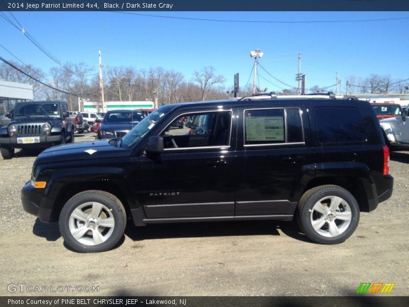 Black / Dark Slate Gray 2014 Jeep Patriot Limited 4x4