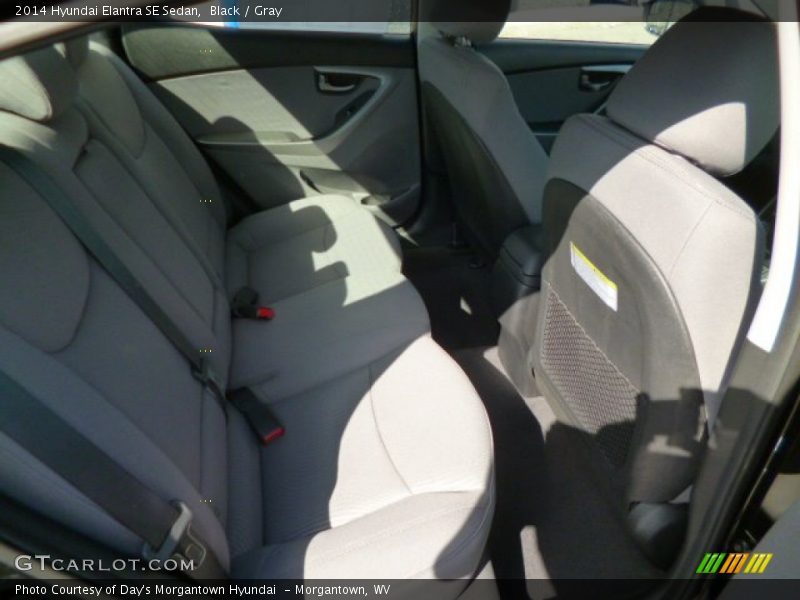 Black / Gray 2014 Hyundai Elantra SE Sedan