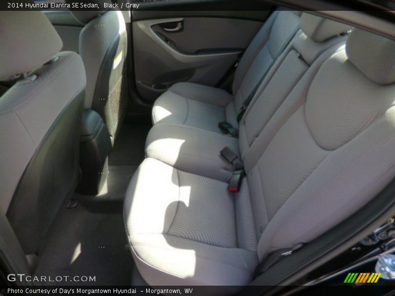 Black / Gray 2014 Hyundai Elantra SE Sedan