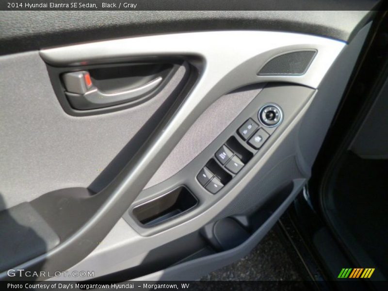 Black / Gray 2014 Hyundai Elantra SE Sedan