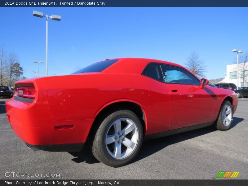 TorRed / Dark Slate Gray 2014 Dodge Challenger SXT