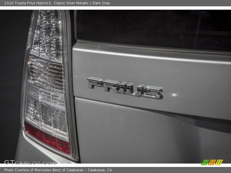 Classic Silver Metallic / Dark Gray 2010 Toyota Prius Hybrid II