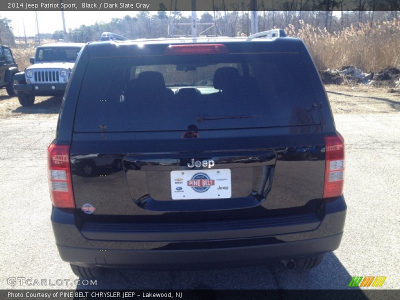 Black / Dark Slate Gray 2014 Jeep Patriot Sport