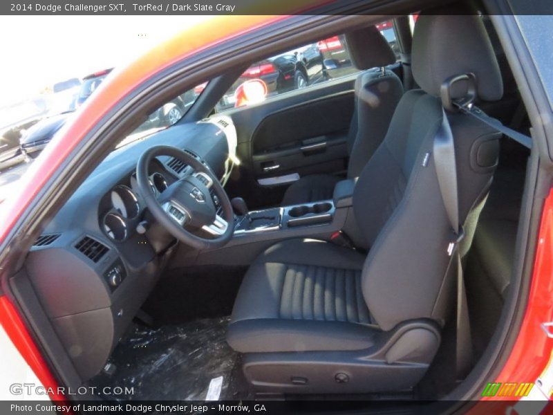 TorRed / Dark Slate Gray 2014 Dodge Challenger SXT