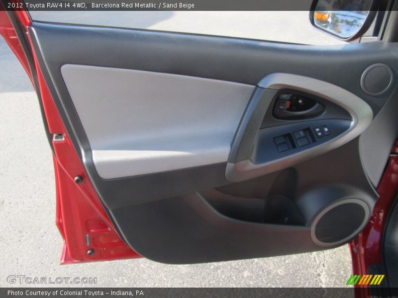 Barcelona Red Metallic / Sand Beige 2012 Toyota RAV4 I4 4WD