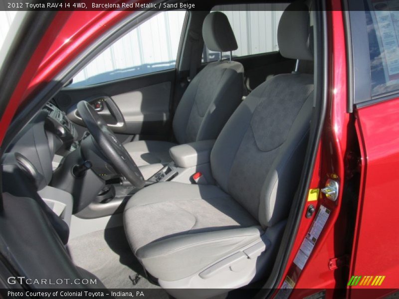 Barcelona Red Metallic / Sand Beige 2012 Toyota RAV4 I4 4WD