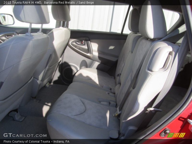 Barcelona Red Metallic / Sand Beige 2012 Toyota RAV4 I4 4WD
