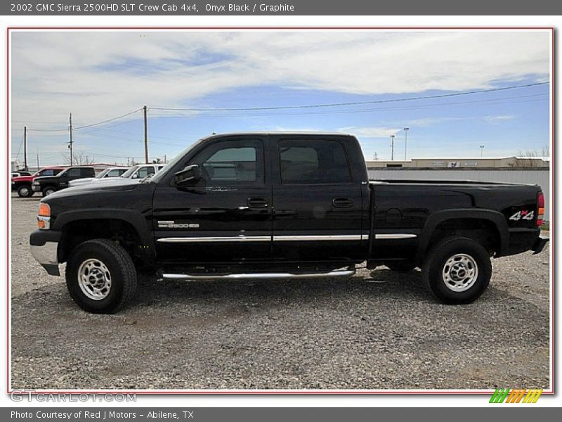 Onyx Black / Graphite 2002 GMC Sierra 2500HD SLT Crew Cab 4x4