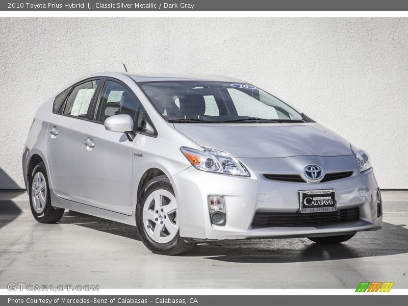 Classic Silver Metallic / Dark Gray 2010 Toyota Prius Hybrid II