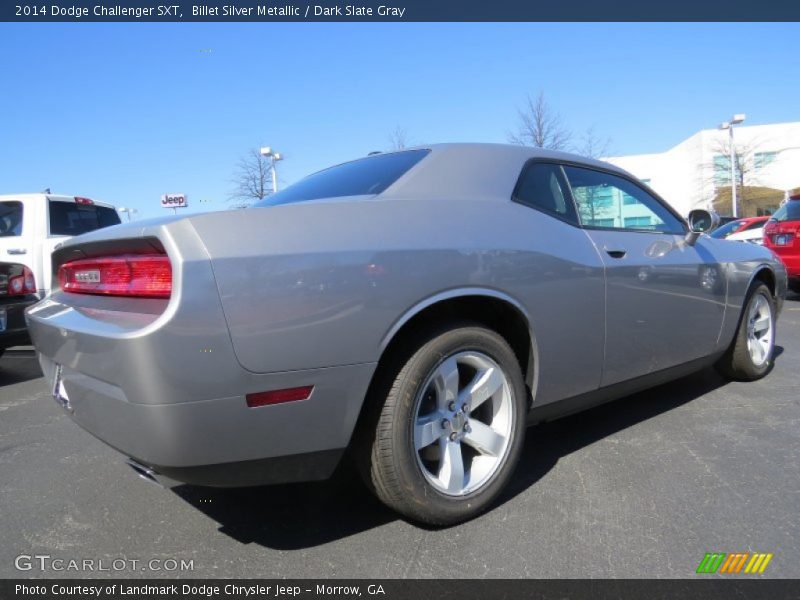 Billet Silver Metallic / Dark Slate Gray 2014 Dodge Challenger SXT