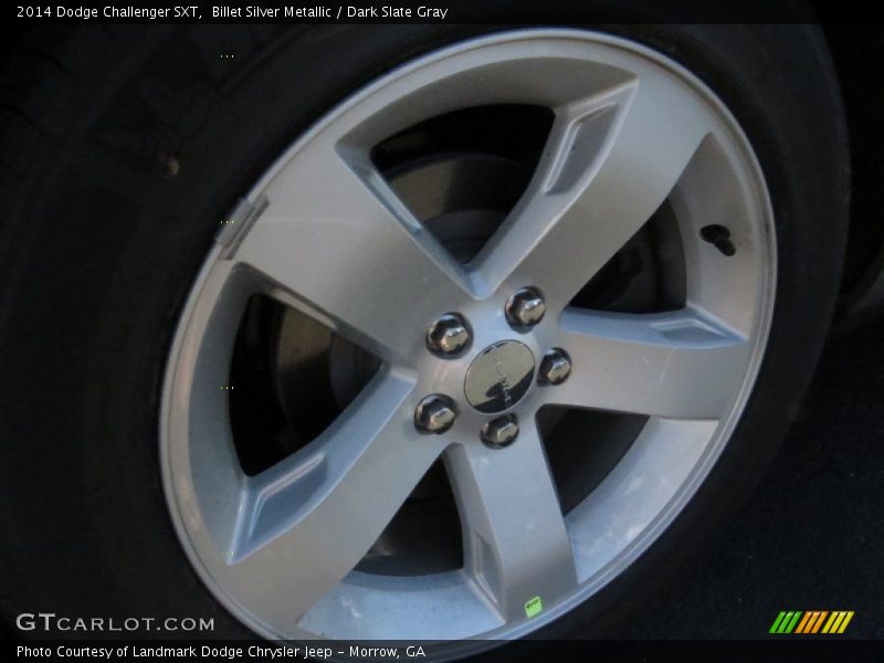 Billet Silver Metallic / Dark Slate Gray 2014 Dodge Challenger SXT