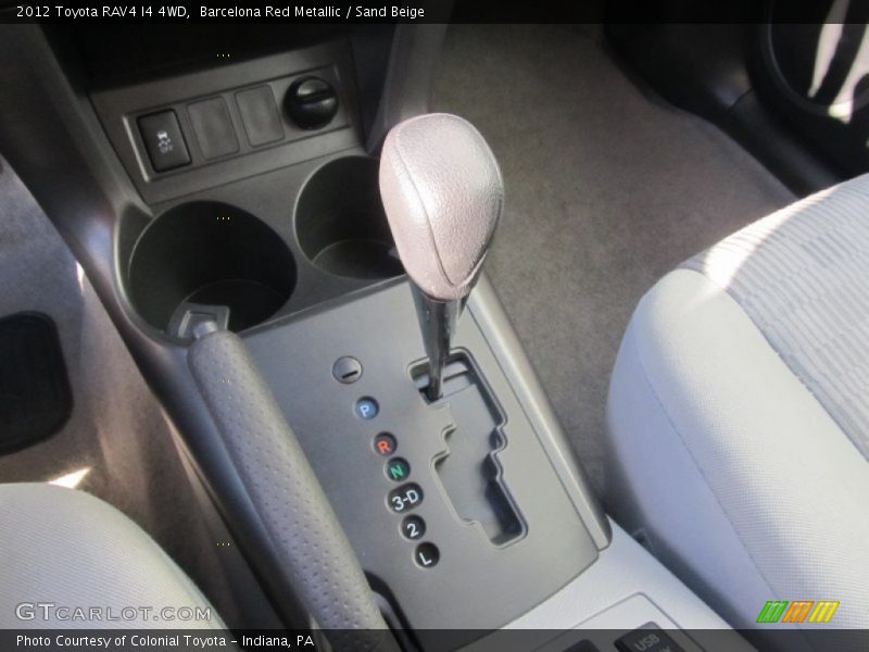 Barcelona Red Metallic / Sand Beige 2012 Toyota RAV4 I4 4WD