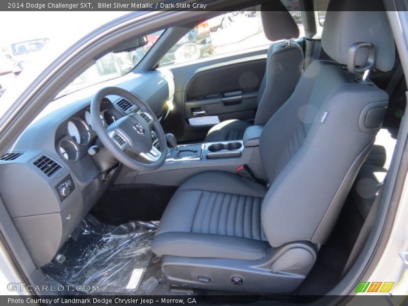 Billet Silver Metallic / Dark Slate Gray 2014 Dodge Challenger SXT