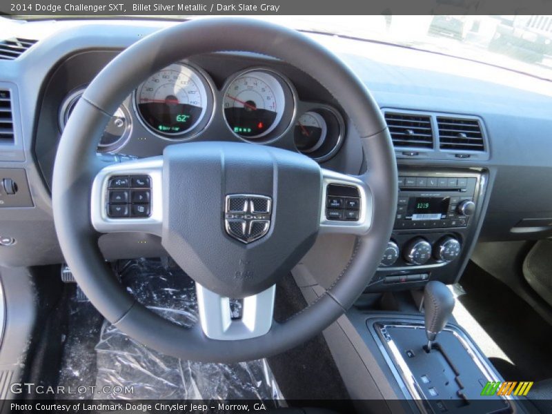 Billet Silver Metallic / Dark Slate Gray 2014 Dodge Challenger SXT