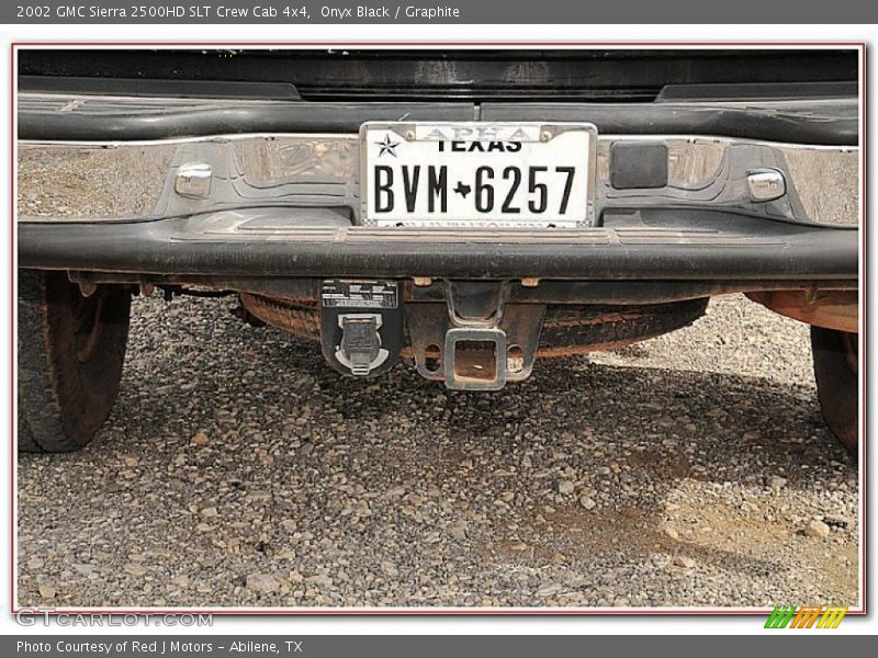 Onyx Black / Graphite 2002 GMC Sierra 2500HD SLT Crew Cab 4x4
