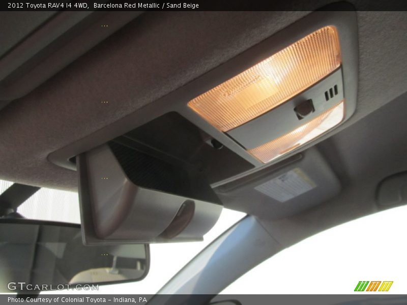 Barcelona Red Metallic / Sand Beige 2012 Toyota RAV4 I4 4WD
