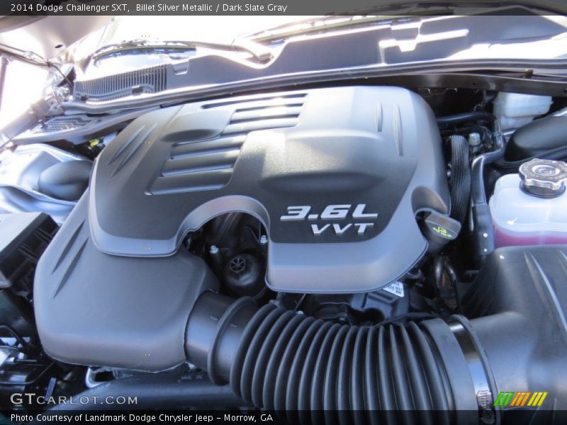 Billet Silver Metallic / Dark Slate Gray 2014 Dodge Challenger SXT