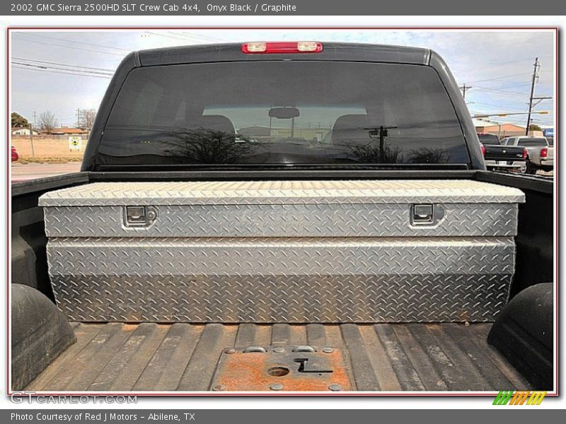 Onyx Black / Graphite 2002 GMC Sierra 2500HD SLT Crew Cab 4x4