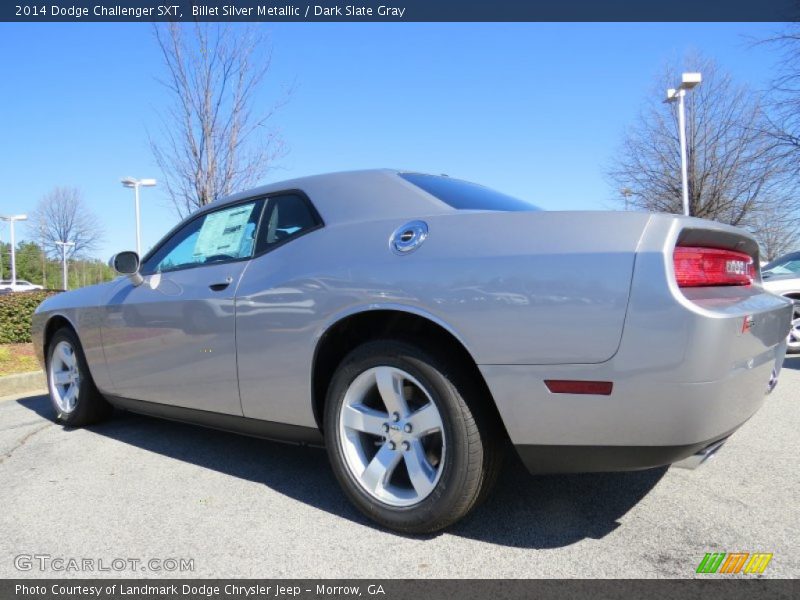 Billet Silver Metallic / Dark Slate Gray 2014 Dodge Challenger SXT