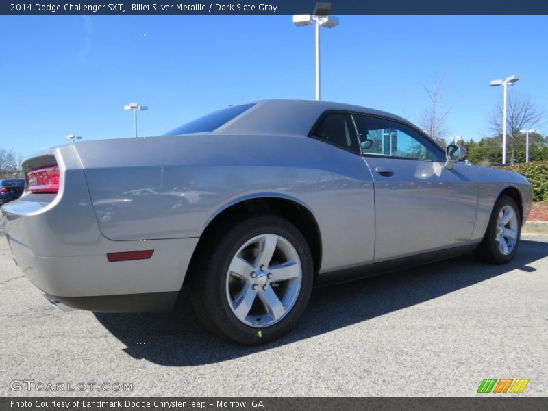 Billet Silver Metallic / Dark Slate Gray 2014 Dodge Challenger SXT