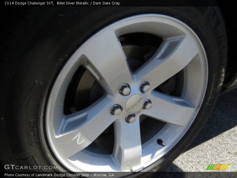 Billet Silver Metallic / Dark Slate Gray 2014 Dodge Challenger SXT