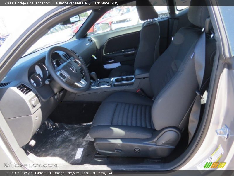 Billet Silver Metallic / Dark Slate Gray 2014 Dodge Challenger SXT
